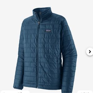 Patagonia Men's Nano Puff Jacket - Langom Blue - Medium